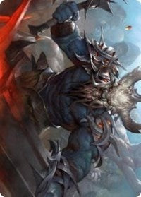 Frenzied Raider Art Card [Kaldheim Art Series] - The Mythic Store | 24h Order Processing