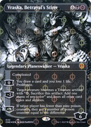 Vraska, Betrayal's Sting (Borderless Manga Step-and-Compleat Foil) [Phyrexia: All Will Be One] - The Mythic Store | 24h Order Processing