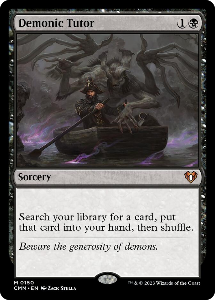 Demonic Tutor [Commander Masters] - The Mythic Store | 24h Order Processing