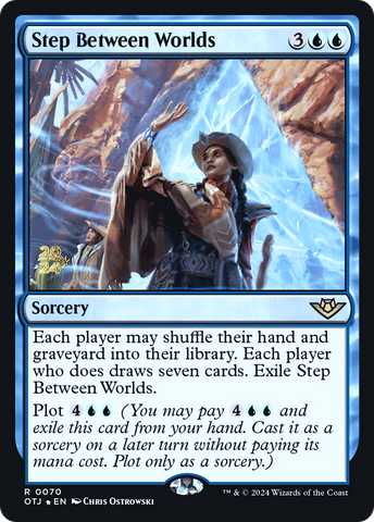 Step Between Worlds [Outlaws of Thunder Junction Prerelease Promos] - The Mythic Store | 24h Order Processing