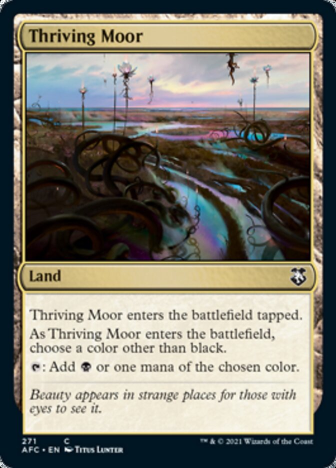 Thriving Moor [Dungeons & Dragons: Adventures in the Forgotten Realms Commander] - The Mythic Store | 24h Order Processing