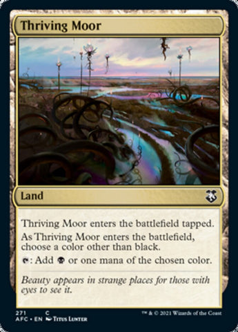 Thriving Moor [Dungeons & Dragons: Adventures in the Forgotten Realms Commander] - The Mythic Store | 24h Order Processing