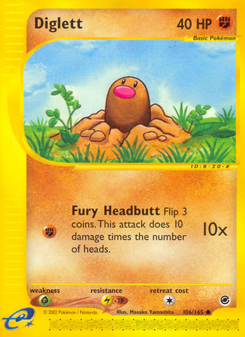 Diglett (106/165) [Expedition: Base Set] - The Mythic Store | 24h Order Processing