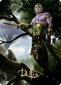 Tyvar Kell Art Card (Gold-Stamped Signature) [Kaldheim Art Series] - The Mythic Store | 24h Order Processing