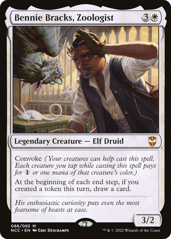Bennie Bracks, Zoologist [Streets of New Capenna Commander] - The Mythic Store | 24h Order Processing