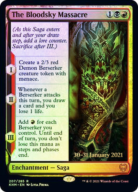 The Bloodsky Massacre [Kaldheim Prerelease Promos] - The Mythic Store | 24h Order Processing