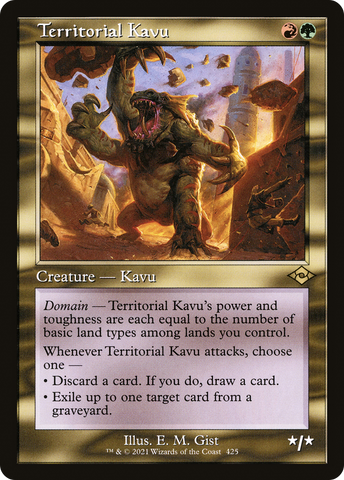 Territorial Kavu (Retro) [Modern Horizons 2] - The Mythic Store | 24h Order Processing