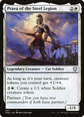 Prava of the Steel Legion [Phyrexia: All Will Be One Commander] - The Mythic Store | 24h Order Processing