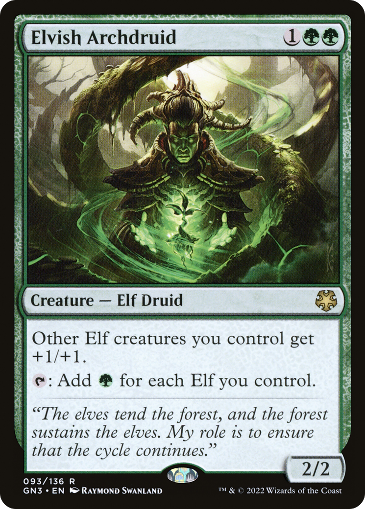 Elvish Archdruid [Game Night: Free-for-All] - The Mythic Store | 24h Order Processing