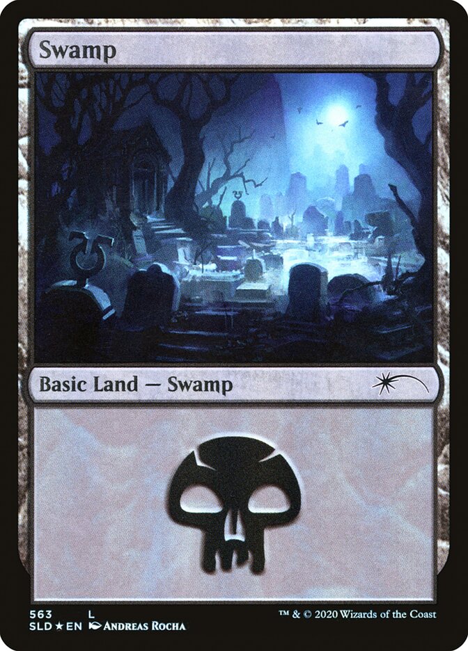 Swamp (Spooky) (563) [Secret Lair Drop Promos] - The Mythic Store | 24h Order Processing