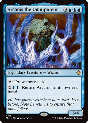 Arcanis the Omnipotent (0741) [Foundations] - The Mythic Store | 24h Order Processing