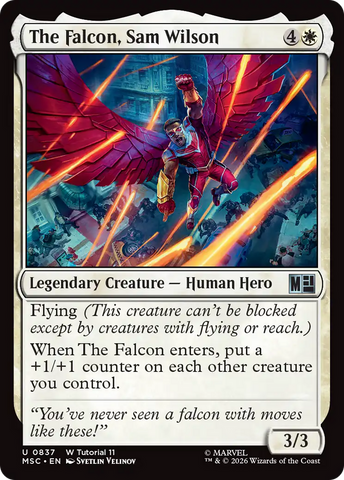 The Falcon, Sam Wilson [Marvel Super Heroes Commander] - The Mythic Store | 24h Order Processing