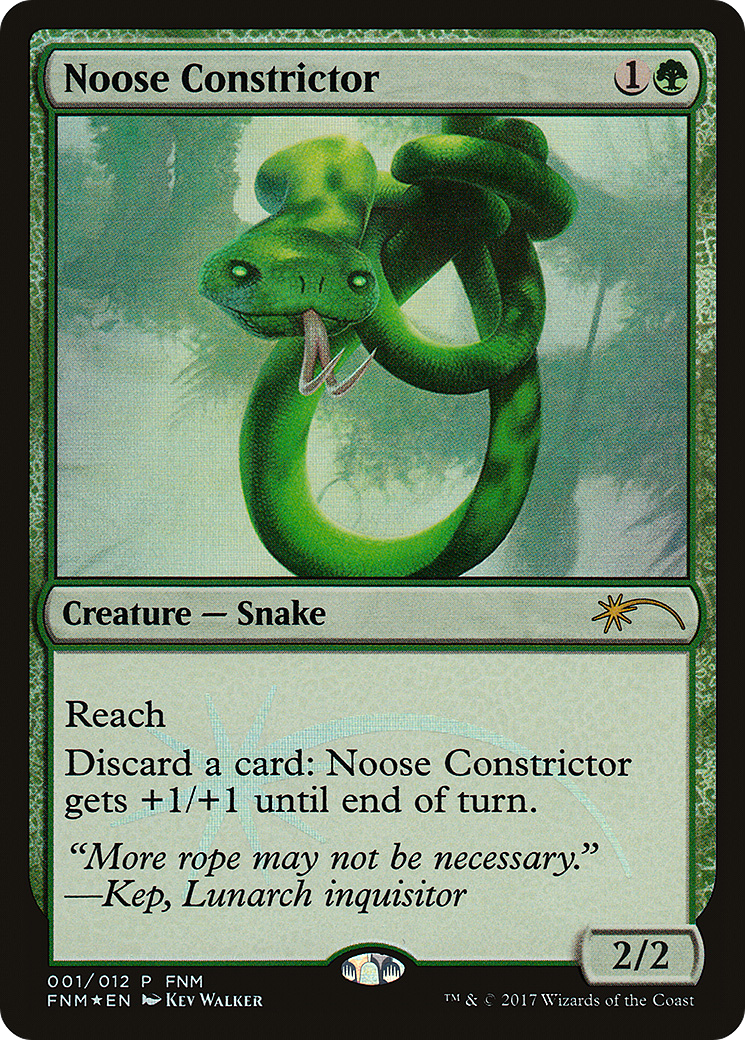 Noose Constrictor [Friday Night Magic 2017] - The Mythic Store | 24h Order Processing