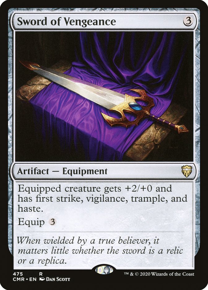 Sword of Vengeance [Commander Legends] - The Mythic Store | 24h Order Processing