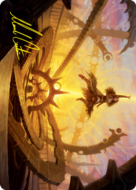 Katilda's Rising Dawn Art Card (Gold-Stamped Signature) [Innistrad: Crimson Vow Art Series] - The Mythic Store | 24h Order Processing