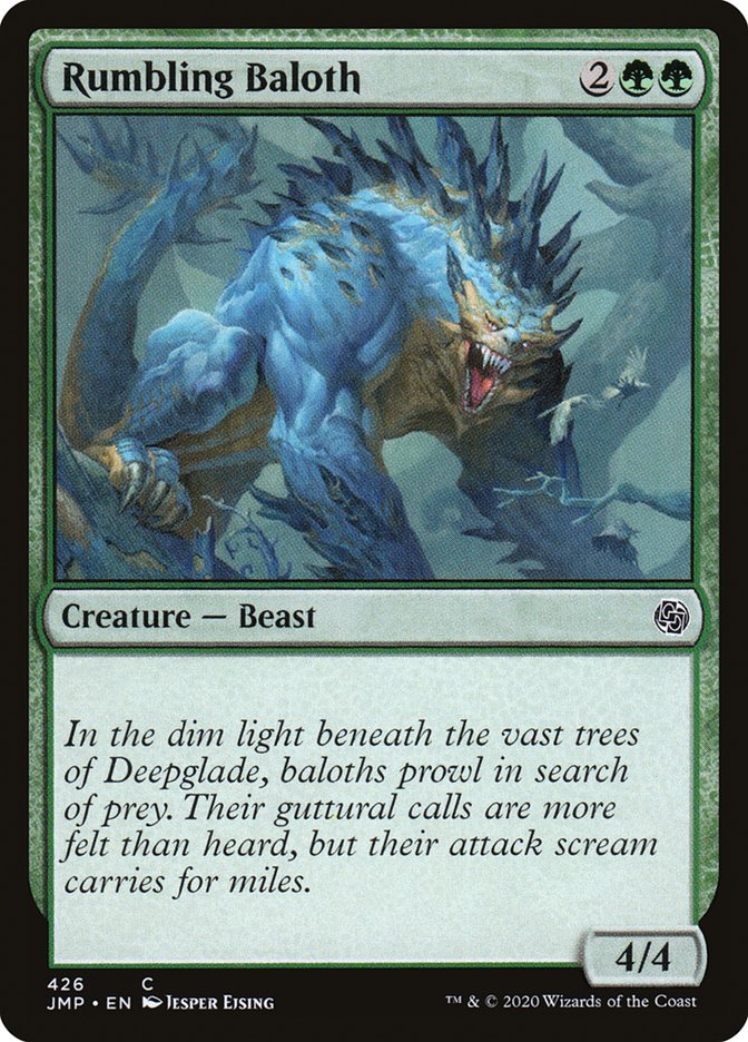 Rumbling Baloth [Jumpstart] - The Mythic Store | 24h Order Processing