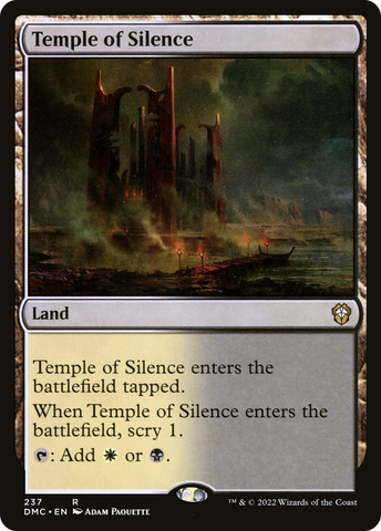 Temple of Silence [Dominaria United Commander] - The Mythic Store | 24h Order Processing