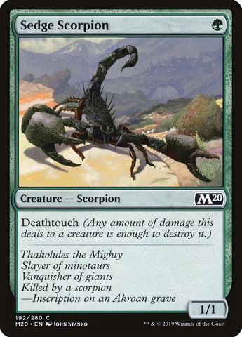 Sedge Scorpion [Core Set 2020] - The Mythic Store | 24h Order Processing