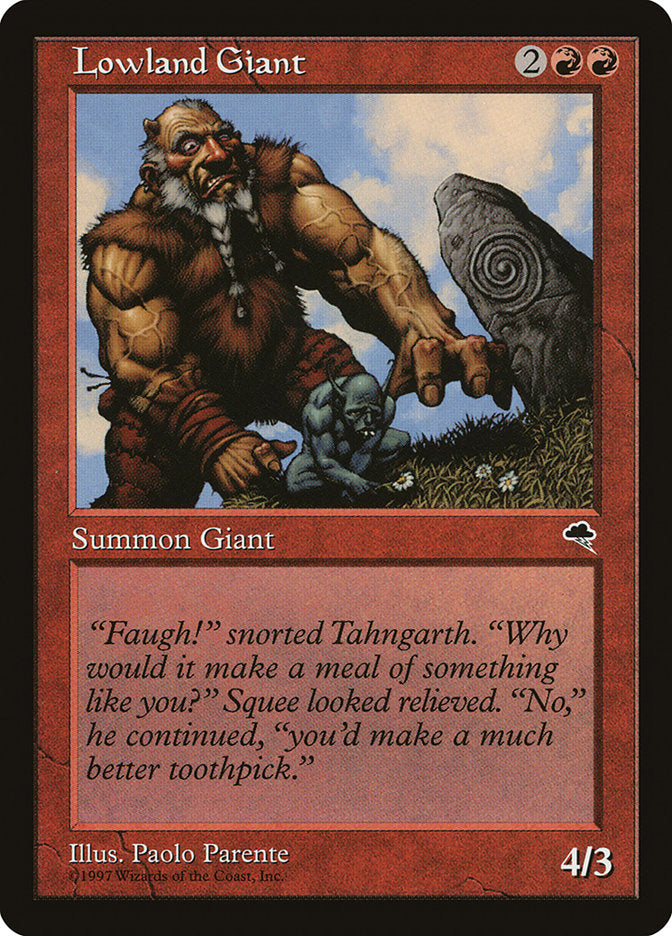 Lowland Giant [Tempest] - The Mythic Store | 24h Order Processing