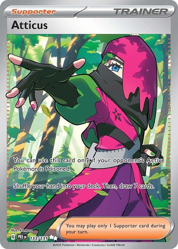 Atticus (133/131) [Scarlet & Violet: Prismatic Evolutions] - The Mythic Store | 24h Order Processing