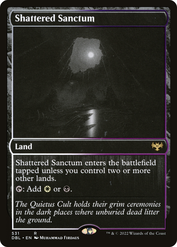 Shattered Sanctum [Innistrad: Double Feature] - The Mythic Store | 24h Order Processing