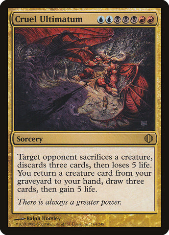 Cruel Ultimatum [Shards of Alara] - The Mythic Store | 24h Order Processing