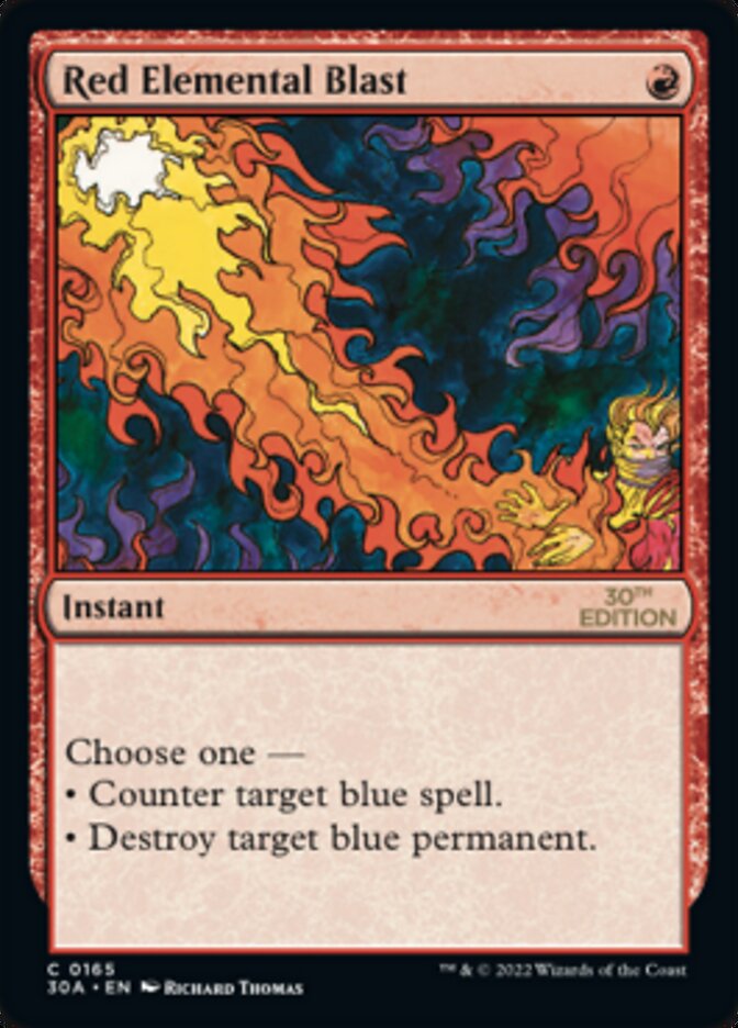 Red Elemental Blast [30th Anniversary Edition] - The Mythic Store | 24h Order Processing