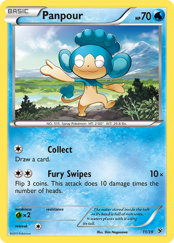 Panpour (11/39) [XY: Kalos Starter Set] - The Mythic Store | 24h Order Processing