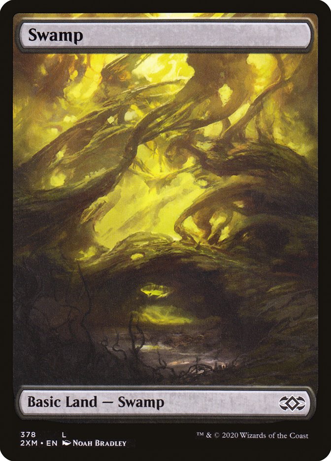 Swamp (378) [Double Masters] - The Mythic Store | 24h Order Processing