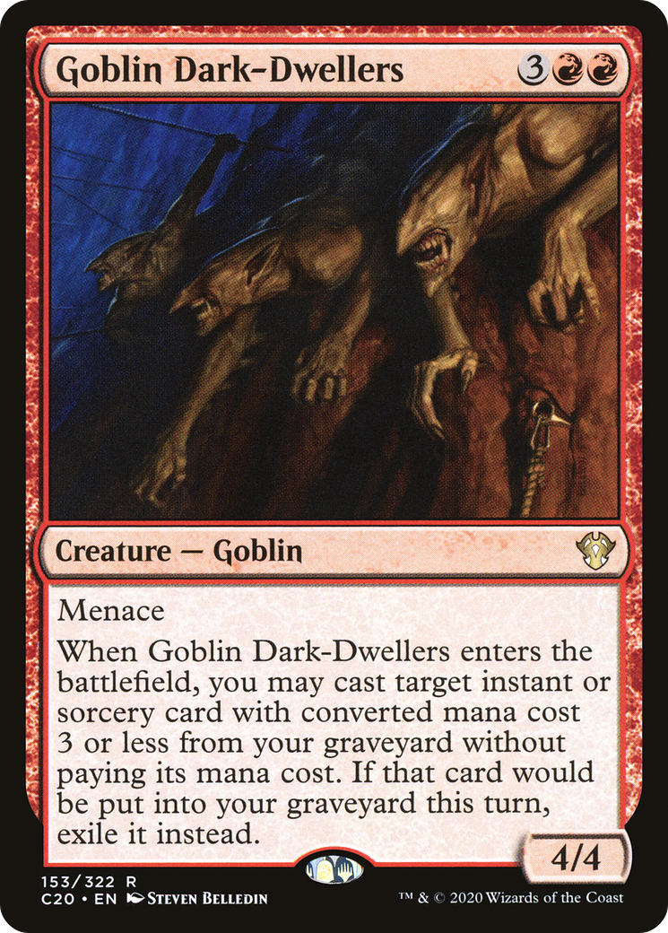 Goblin Dark-Dwellers [Commander 2020] - The Mythic Store | 24h Order Processing