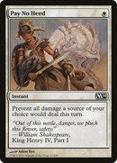 Pay No Heed [Magic 2014] - The Mythic Store | 24h Order Processing