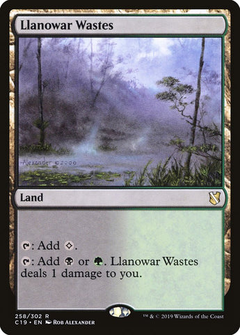 Llanowar Wastes [Commander 2019] - The Mythic Store | 24h Order Processing
