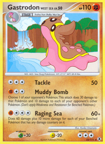 Gastrodon West Sea (22/111) [Platinum: Rising Rivals] - The Mythic Store | 24h Order Processing