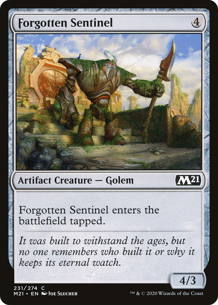 Forgotten Sentinel [Core Set 2021] - The Mythic Store | 24h Order Processing
