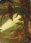 Darkmoss Bridge Art Card [Modern Horizons 2 Art Series] - The Mythic Store | 24h Order Processing