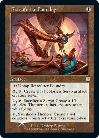 Retrofitter Foundry (Retro) [Judge Gift Cards 2023] - The Mythic Store | 24h Order Processing