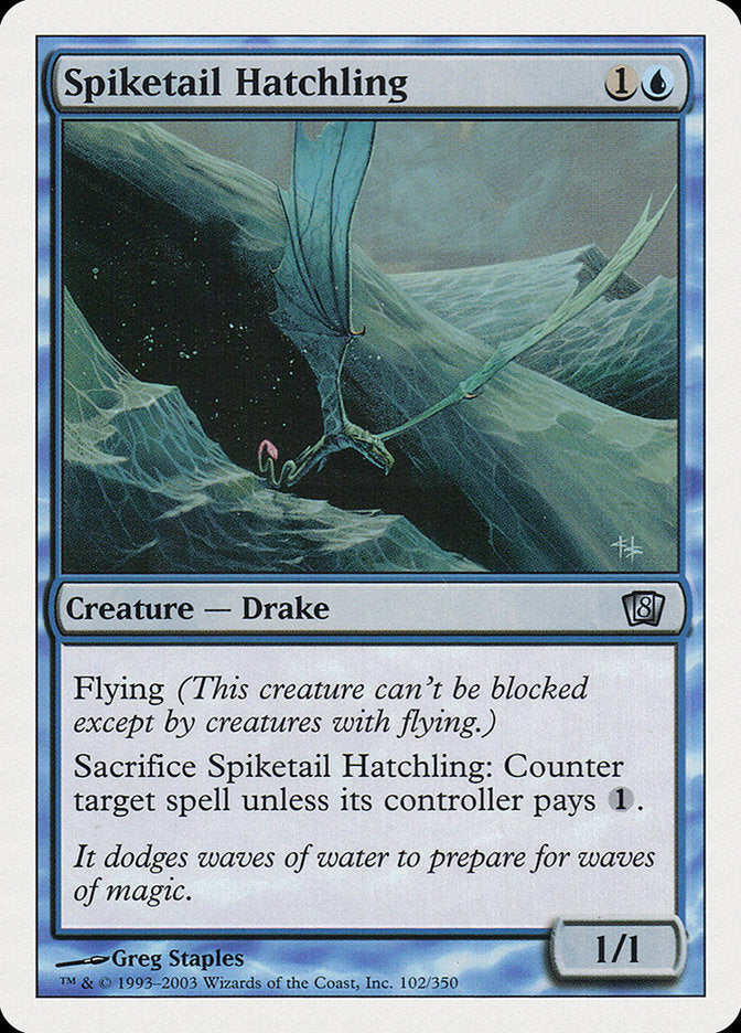 Spiketail Hatchling [Eighth Edition] - The Mythic Store | 24h Order Processing