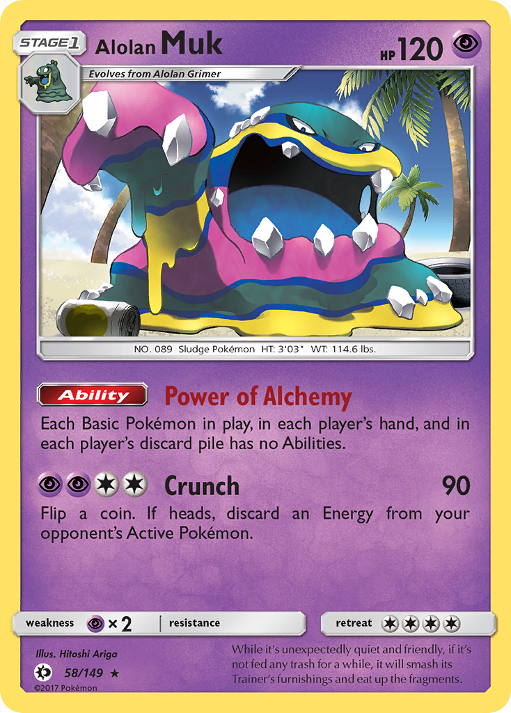Alolan Muk (58/149) [Sun & Moon: Base Set] - The Mythic Store | 24h Order Processing
