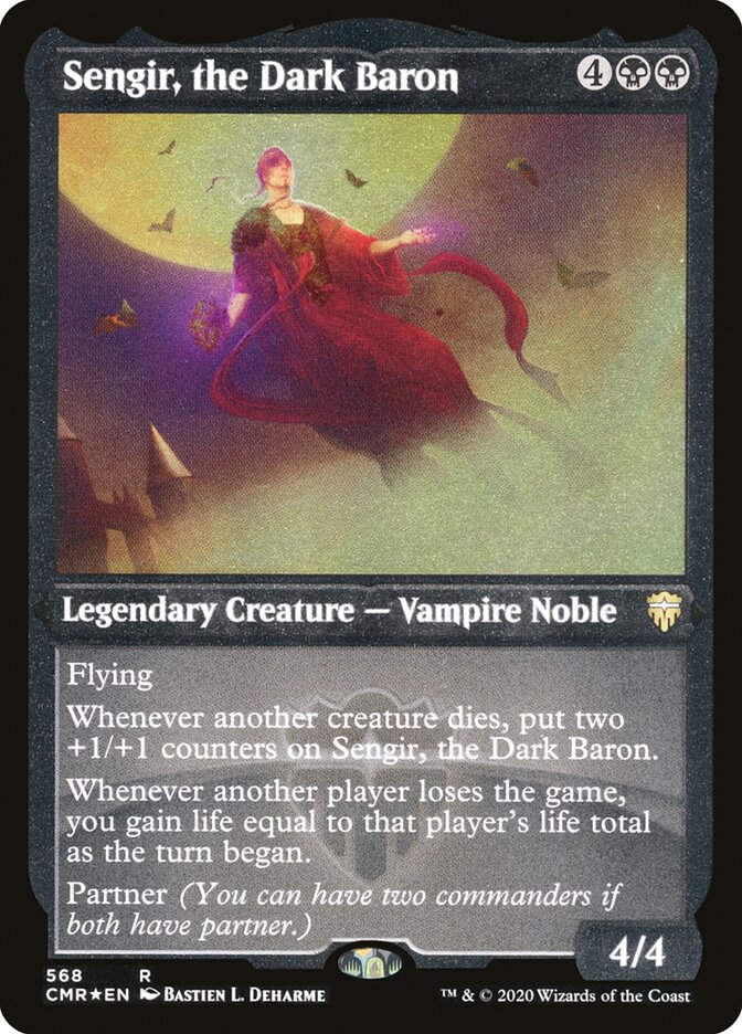 Sengir, the Dark Baron (Etched) [Commander Legends] - The Mythic Store | 24h Order Processing