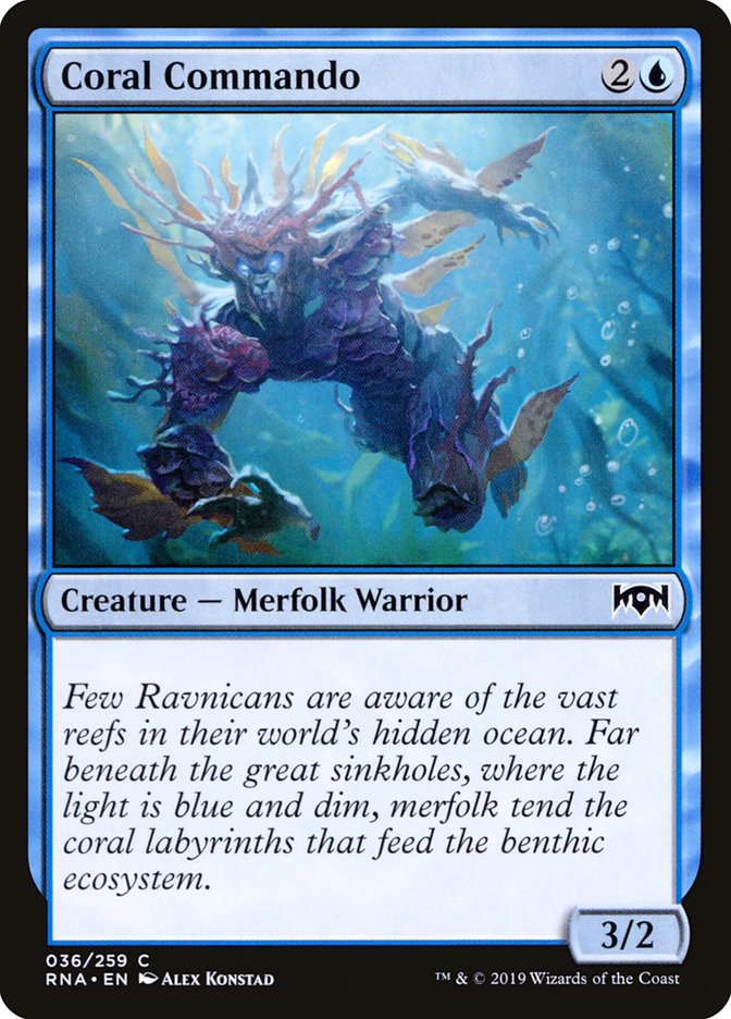 Coral Commando [Ravnica Allegiance] - The Mythic Store | 24h Order Processing