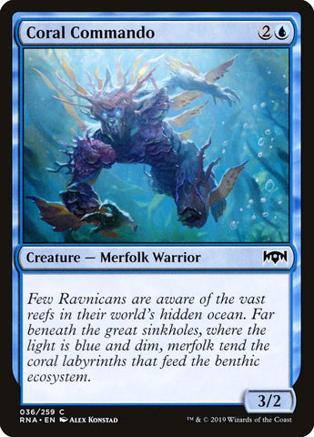 Coral Commando [Ravnica Allegiance] - The Mythic Store | 24h Order Processing