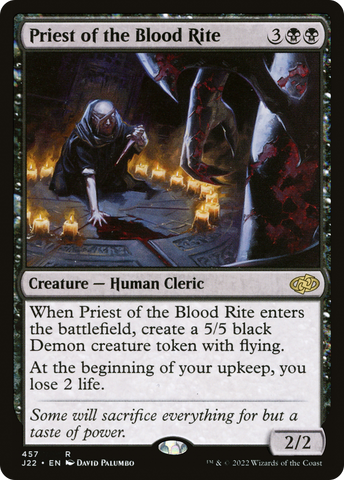 Priest of the Blood Rite [Jumpstart 2022] - The Mythic Store | 24h Order Processing