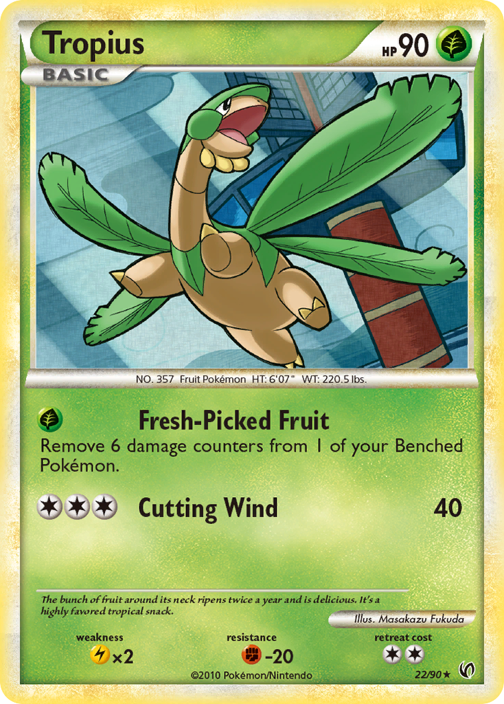 Tropius (22/90) [HeartGold & SoulSilver: Undaunted] - The Mythic Store | 24h Order Processing