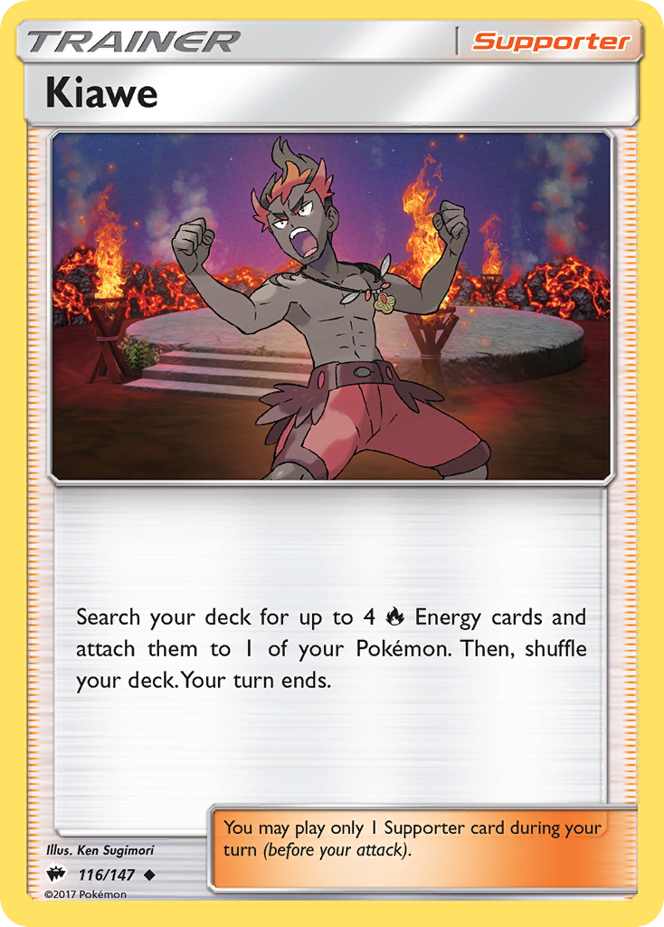 Kiawe (116/147) [Sun & Moon: Burning Shadows] - The Mythic Store | 24h Order Processing