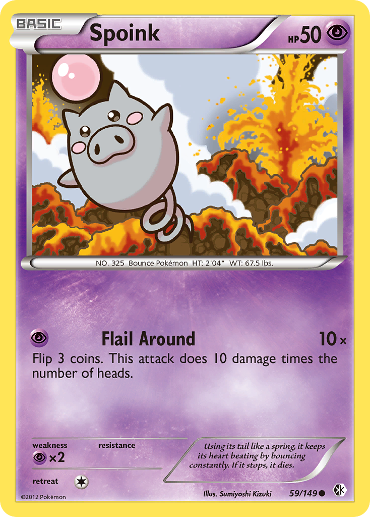 Spoink (59/149) [Black & White: Boundaries Crossed] - The Mythic Store | 24h Order Processing