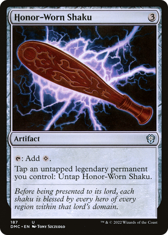 Honor-Worn Shaku [Dominaria United Commander] - The Mythic Store | 24h Order Processing