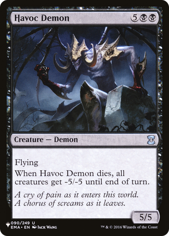 Havoc Demon [The List] - The Mythic Store | 24h Order Processing