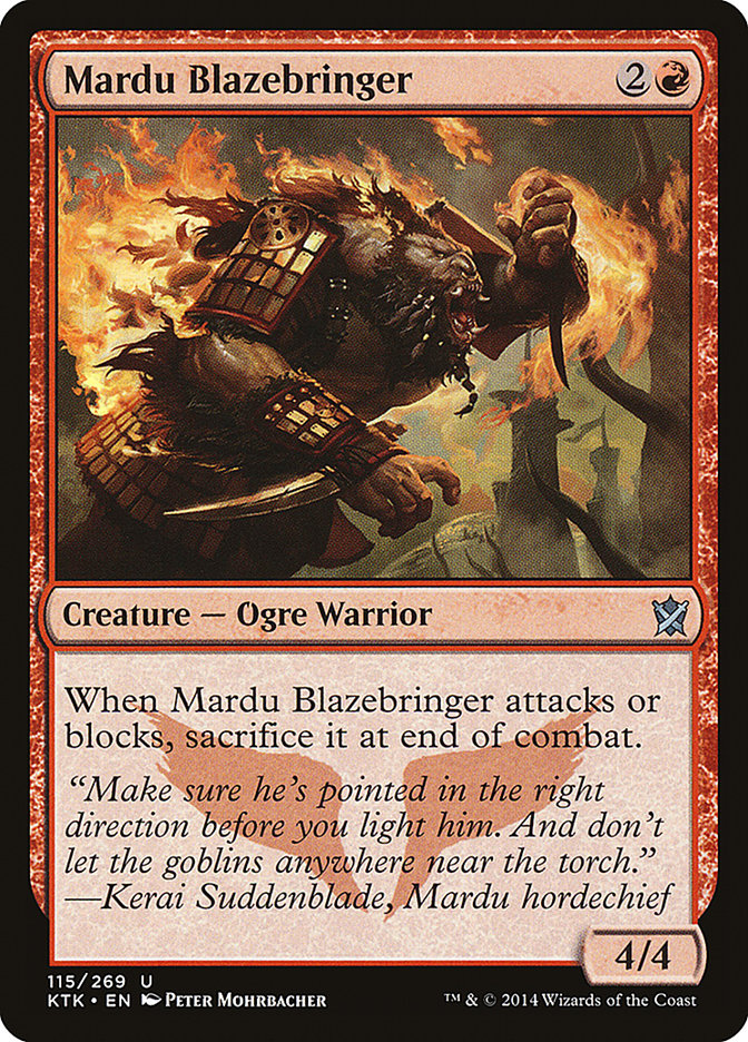 Mardu Blazebringer [Khans of Tarkir] - The Mythic Store | 24h Order Processing
