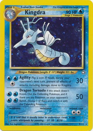 Kingdra (8/111) [Neo Genesis Unlimited] - The Mythic Store | 24h Order Processing