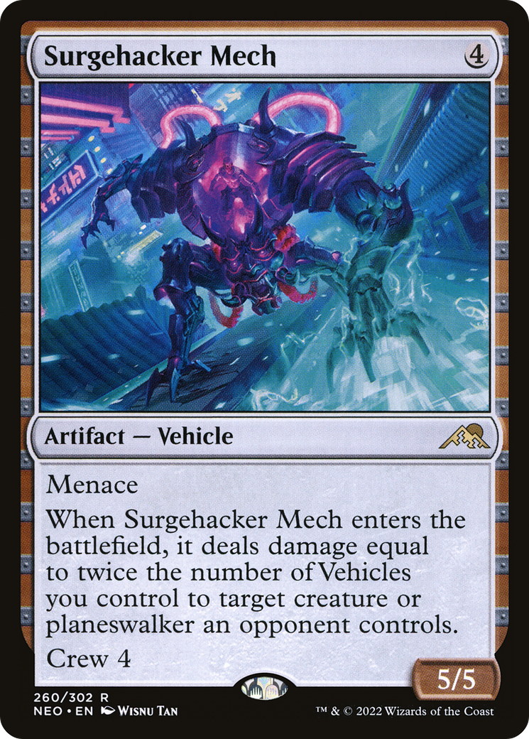 Surgehacker Mech [Kamigawa: Neon Dynasty] - The Mythic Store | 24h Order Processing
